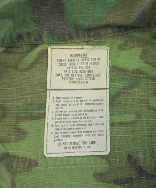 MILITARY（ミリタリー）その他 緑 サイズ:M メンズ/2200648094104