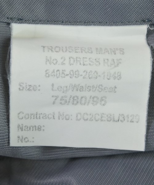 MILITARY（ミリタリー）スラックス 紺 サイズ:-(S位) メンズ/2200661547113