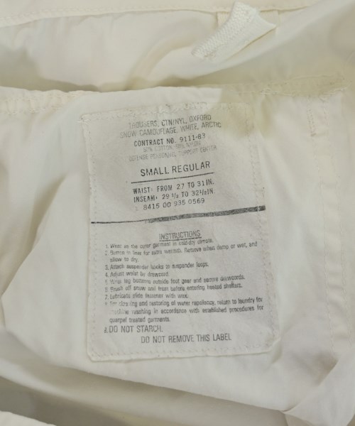 MILITARY（ミリタリー）その他 白 サイズ:S メンズ/2200665717055