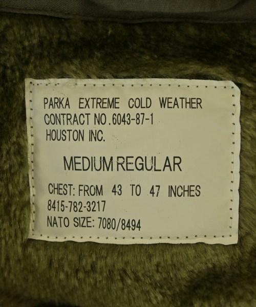HOUSTON（ヒューストン）モッズコート カーキ サイズ:M メンズ/2200671919108