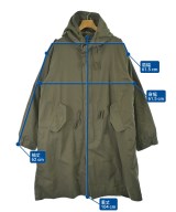 HOUSTON（ヒューストン）モッズコート カーキ サイズ:M メンズ/2200671919108