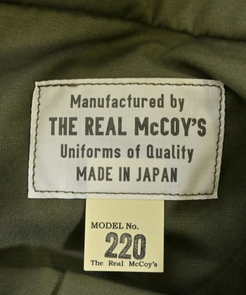 THE REAL McCOY'S（ザリアルマッコイズ）ミリタリーブルゾン カーキ サイズ:M メンズ/2200719923098