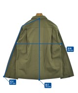 MILITARY（ミリタリー）カバーオール カーキ サイズ:38(S位) メンズ/2200719923104