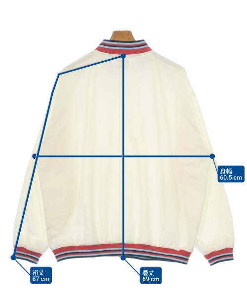 MILITARY（ミリタリー）ブルゾン 白 サイズ:180/108(XXL位) メンズ/2200685543023
