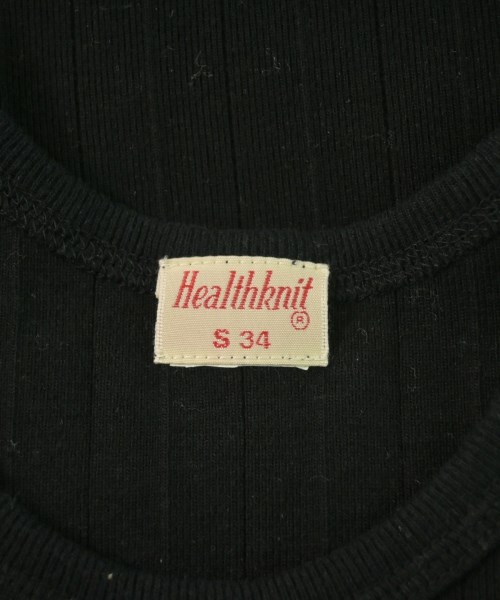 Healthknit（ヘルスニット）タンクトップ 黒 サイズ:S レディース/2200632368174