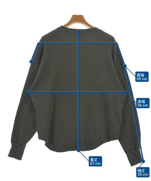 Healthknit（ヘルスニット）Tシャツ・カットソー グレー サイズ:F メンズ/2200636755109