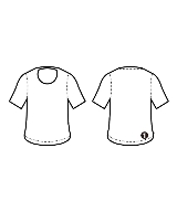 Healthknit（ヘルスニット）Tシャツ・カットソー 黒 サイズ:S レディース/2200614521078