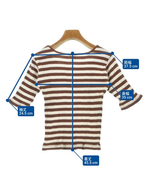 Healthknit（ヘルスニット）Tシャツ・カットソー 茶 サイズ:-(XS位) レディース/2200624820086