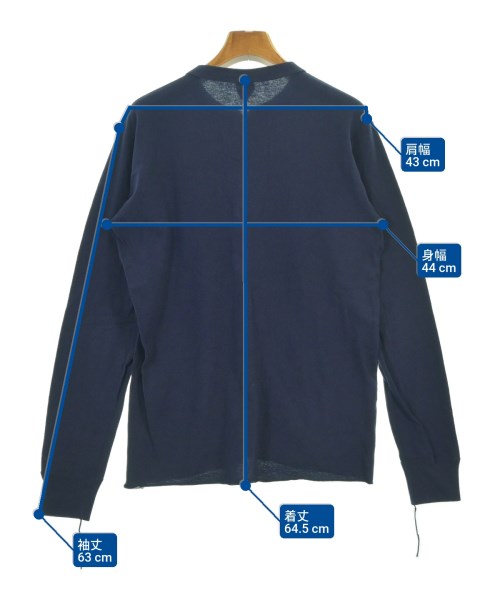 Healthknit（ヘルスニット）Tシャツ・カットソー 紺 サイズ:M レディース/2200640131036