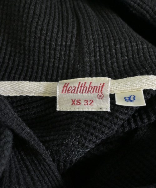 Healthknit（ヘルスニット）パーカー 黒 サイズ:XS レディース/2200525321088