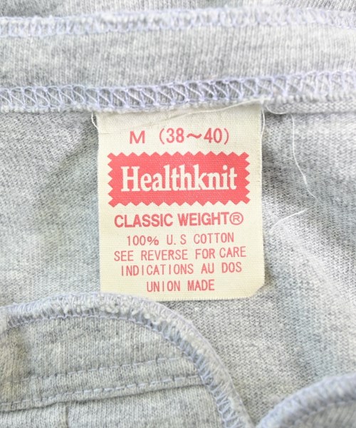 Healthknit（ヘルスニット）Tシャツ・カットソー グレー サイズ:M メンズ/2200621818055