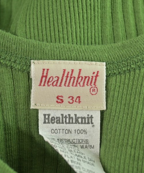 Healthknit（ヘルスニット）タンクトップ 緑 サイズ:S レディース/2200614294095