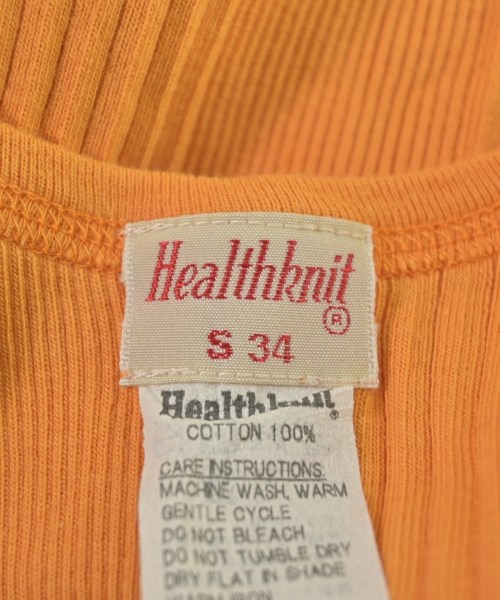 Healthknit（ヘルスニット）タンクトップ オレンジ サイズ:S レディース/2200614294101