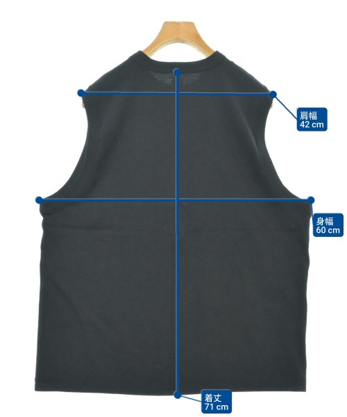 Healthknit（ヘルスニット）タンクトップ 黒 サイズ:L メンズ/2200612612037