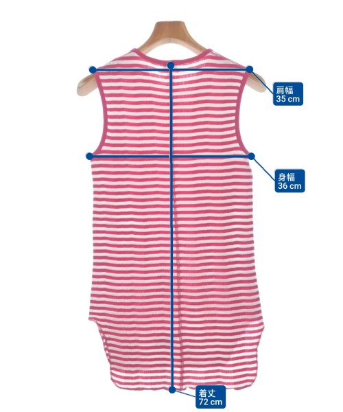 Healthknit（ヘルスニット）ノースリーブ ピンク サイズ:XS レディース/2200617796053