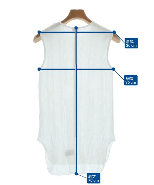 Healthknit（ヘルスニット）タンクトップ 白 サイズ:XS レディース/2200600952060