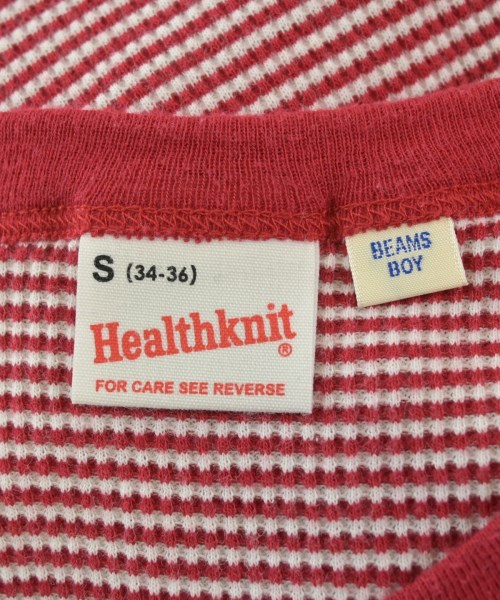 Healthknit（ヘルスニット）Tシャツ・カットソー 赤 サイズ:S レディース/2200679574088