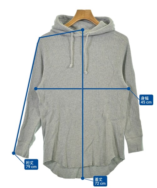 Healthknit（ヘルスニット）パーカー グレー サイズ:XS レディース/2200676474077