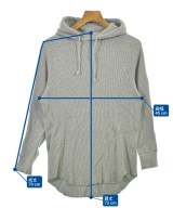 Healthknit（ヘルスニット）パーカー グレー サイズ:XS レディース/2200676474077
