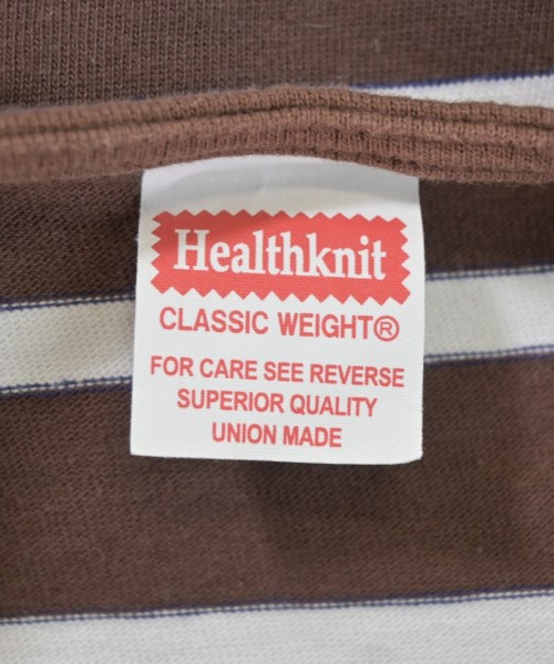 Healthknit（ヘルスニット）Tシャツ・カットソー 茶 サイズ:F レディース/2200689834226
