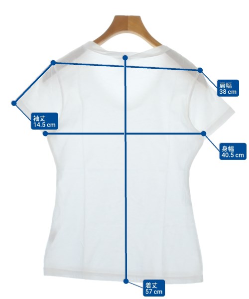 Healthknit（ヘルスニット）Tシャツ・カットソー 白 サイズ:-(S位) レディース/2200694085163