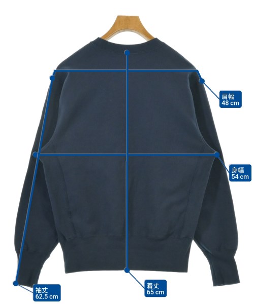 Healthknit（ヘルスニット）スウェット 紺 サイズ:S メンズ/2200657058043