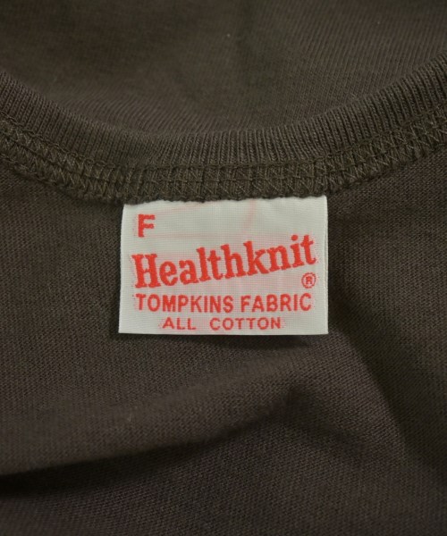 Healthknit（ヘルスニット）タンクトップ 茶 サイズ:F レディース/2200656903153