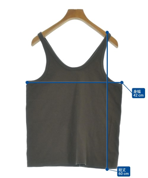 Healthknit（ヘルスニット）タンクトップ 茶 サイズ:F レディース/2200656903153