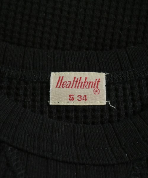 Healthknit（ヘルスニット）Tシャツ・カットソー 黒 サイズ:S レディース/2200656968077