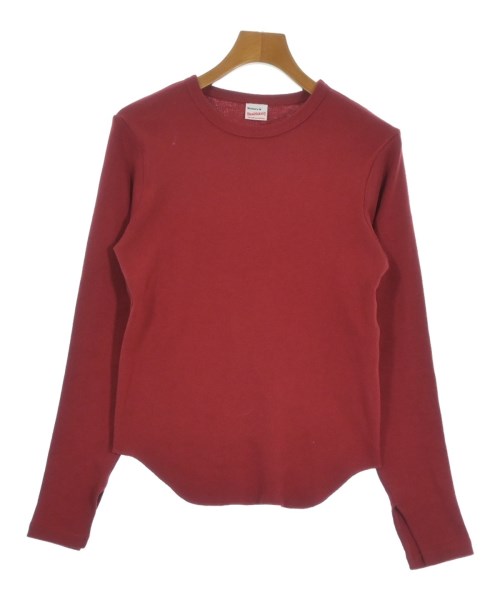 Healthknit(ヘルスニット)Tシャツ・カットソー 赤 サイズ:M/2200659865052