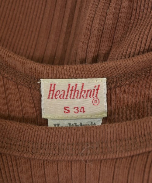 Healthknit（ヘルスニット）タンクトップ 茶 サイズ:34(XXS位) レディース/2200709970095