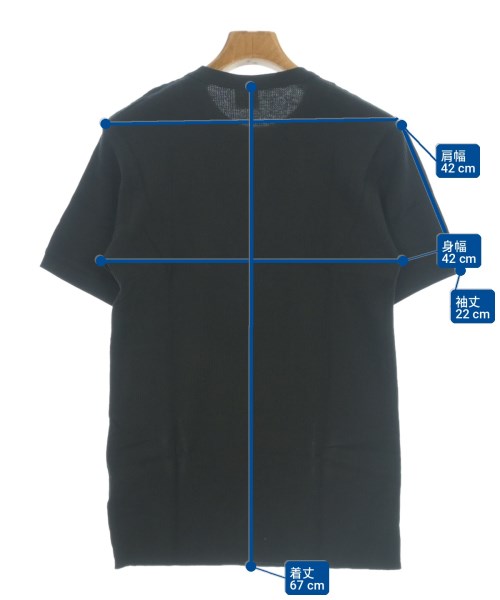 Healthknit（ヘルスニット）Tシャツ・カットソー 黒 サイズ:M メンズ/2200712380089