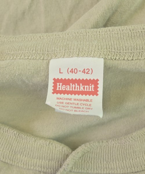 Healthknit（ヘルスニット）Tシャツ・カットソー ベージュ サイズ:L メンズ/2200712469012