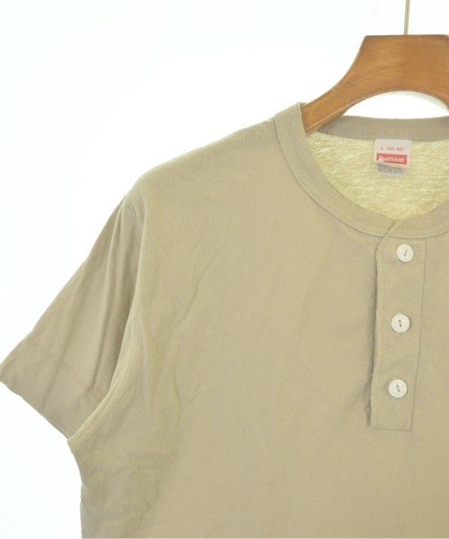 Healthknit（ヘルスニット）Tシャツ・カットソー ベージュ サイズ:L メンズ/2200712469012