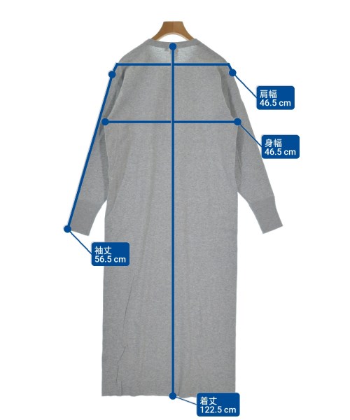 Healthknit（ヘルスニット）ワンピース グレー サイズ:F レディース/2200649814220
