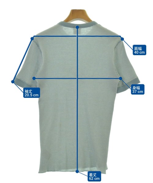 Healthknit（ヘルスニット）Tシャツ・カットソー 青 サイズ:M レディース/2200704748033
