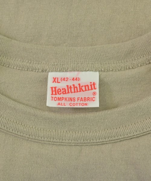Healthknit（ヘルスニット）Tシャツ・カットソー ベージュ サイズ:XL メンズ/2200707048017