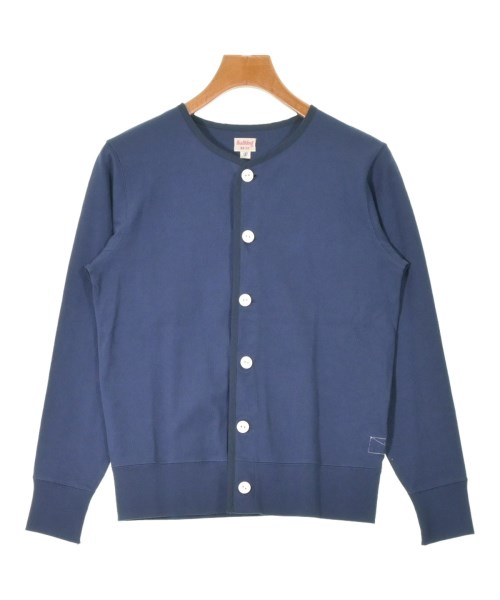 Healthknit(ヘルスニット)カーディガン 紺 サイズ:XS/2200669293043