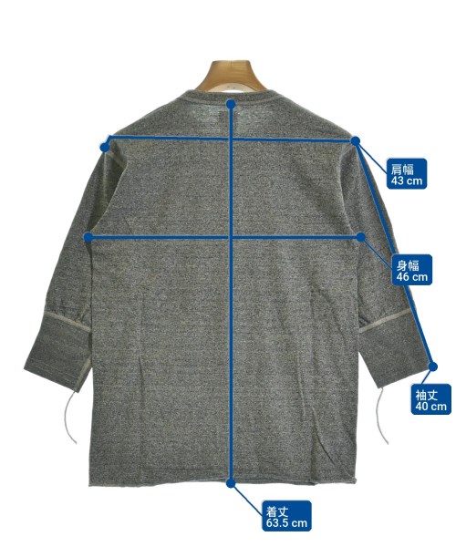 Healthknit（ヘルスニット）Tシャツ・カットソー グレー サイズ:M レディース/2200716867012