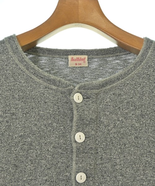 Healthknit（ヘルスニット）Tシャツ・カットソー グレー サイズ:S メンズ/2200679929031