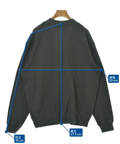 Healthknit（ヘルスニット）カーディガン グレー サイズ:F レディース/2200680035097