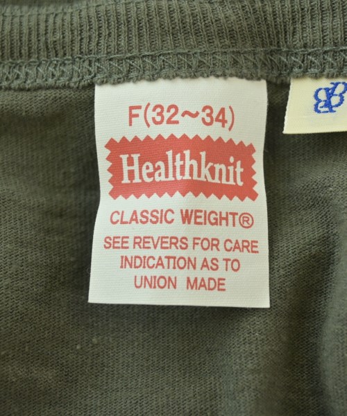 Healthknit（ヘルスニット）ワンピース カーキ サイズ:F レディース/2200675775045