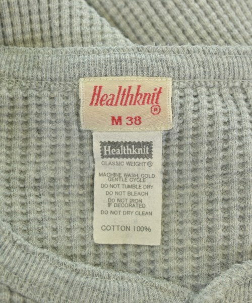 Healthknit（ヘルスニット）Tシャツ・カットソー グレー サイズ:38(L位) メンズ/2200683282047