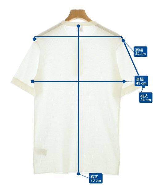 Healthknit（ヘルスニット）Tシャツ・カットソー 白 サイズ:L メンズ/2200683535136