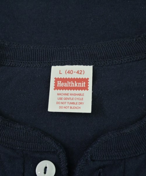 Healthknit（ヘルスニット）Tシャツ・カットソー 紺 サイズ:L メンズ/2200684321011
