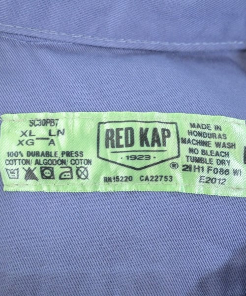 RED KAP（レッドキャップ）カジュアルシャツ 青 サイズ:XL メンズ/2200627490132