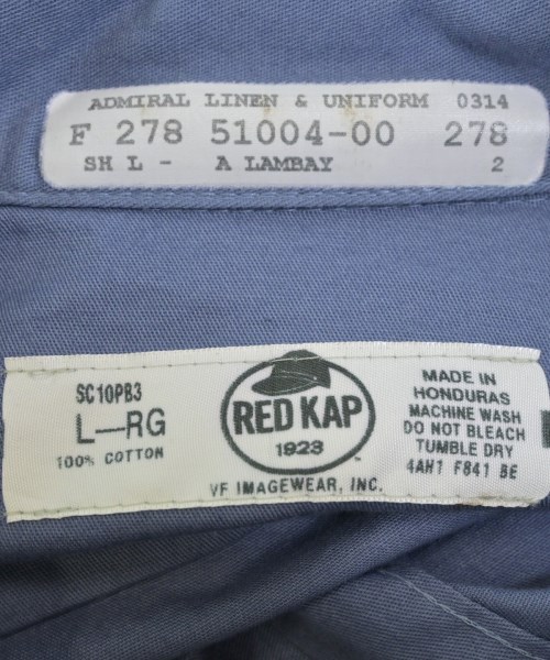RED KAP（レッドキャップ）カジュアルシャツ 青 サイズ:L メンズ/2200629230095