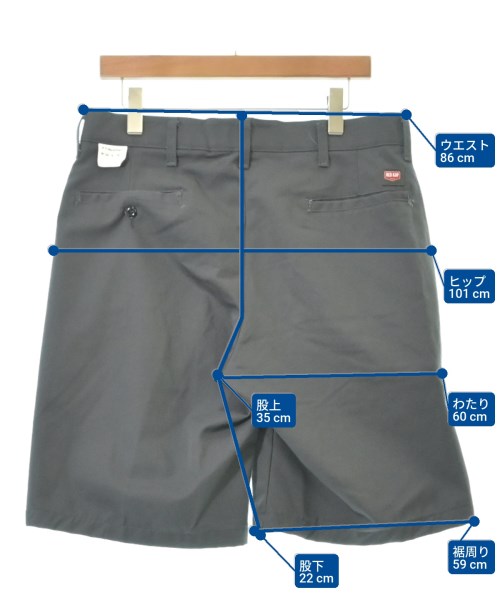 RED KAP（レッドキャップ）ショートパンツ グレー サイズ:34(XL位) メンズ/2200608670089