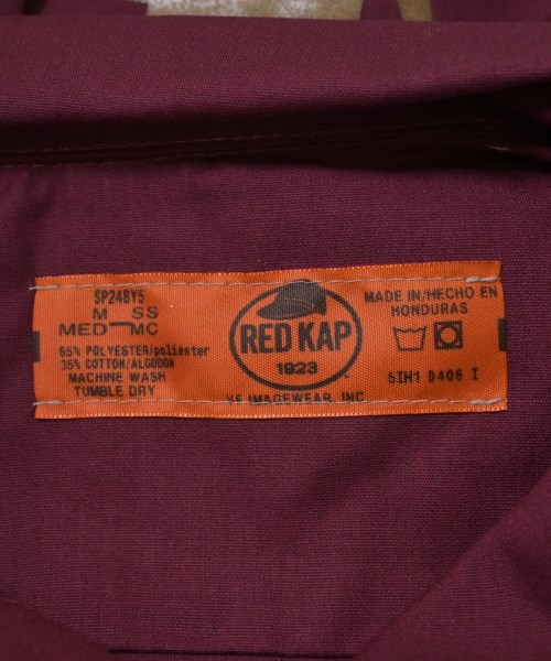RED KAP（レッドキャップ）カジュアルシャツ 赤 サイズ:M メンズ/2200699896191