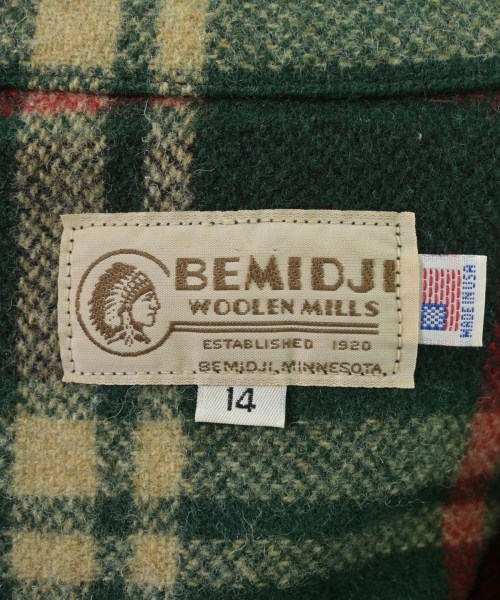 BEMIDJI（ベミジ）カジュアルシャツ 緑 サイズ:14(XXL位) レディース/2200642446053